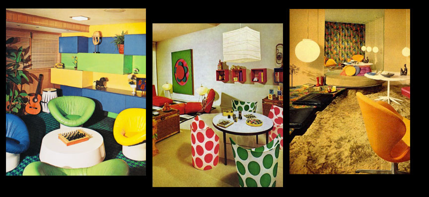70s living rooms