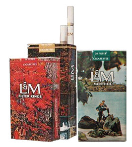 L&M cigarettes